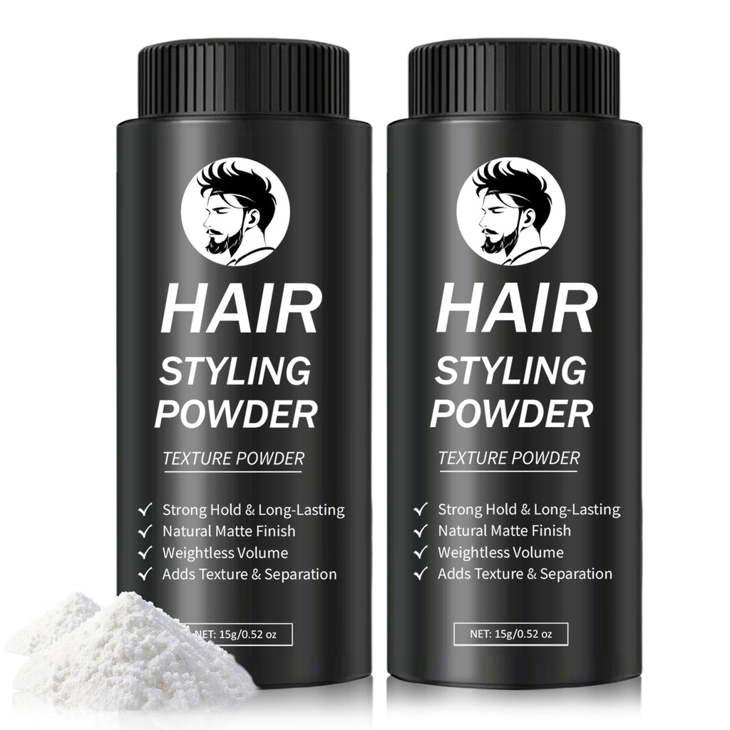 QIUFSSE 2PCS Hair Texture Styling Powder