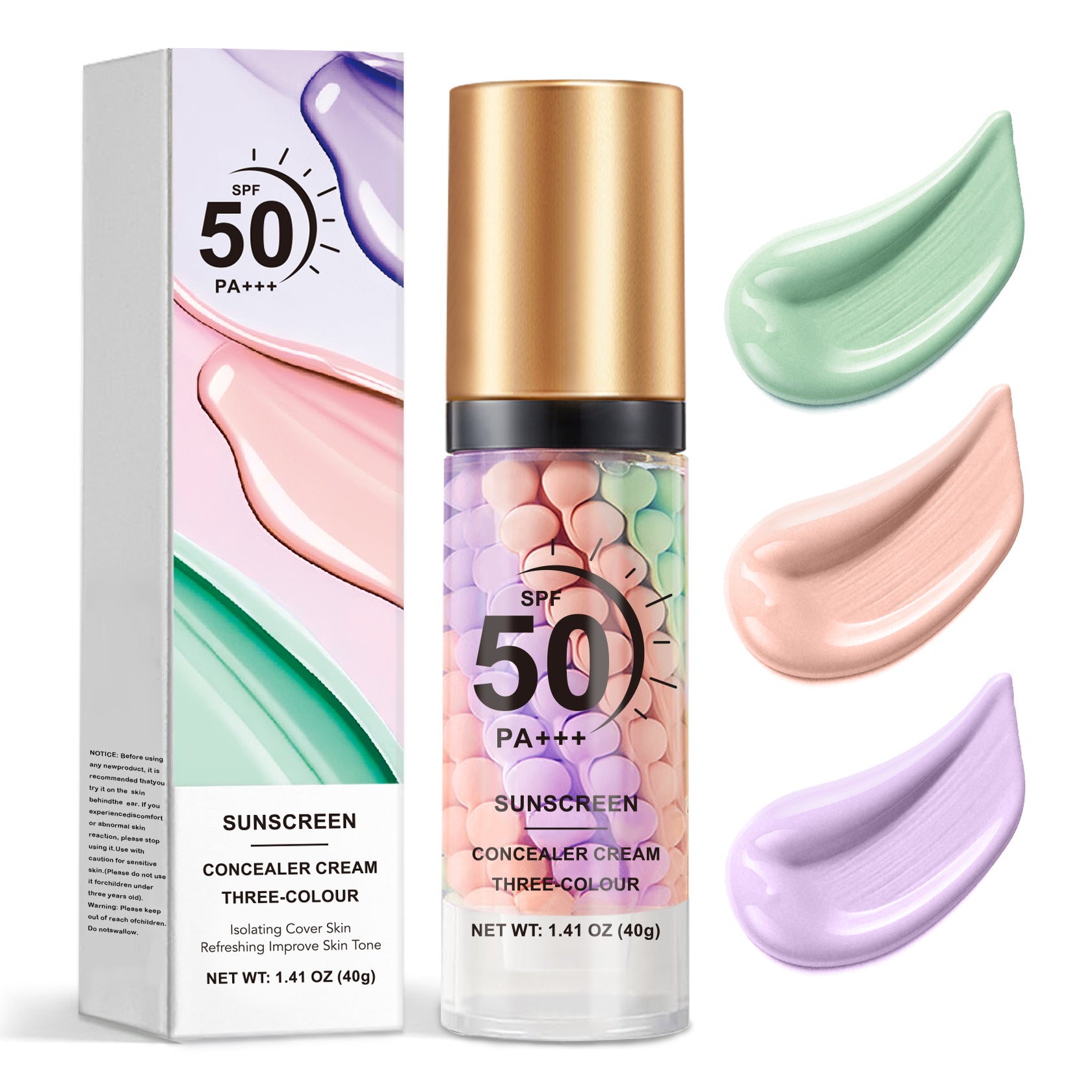 QIUFSSE Color Correcting Primer Face Makeup