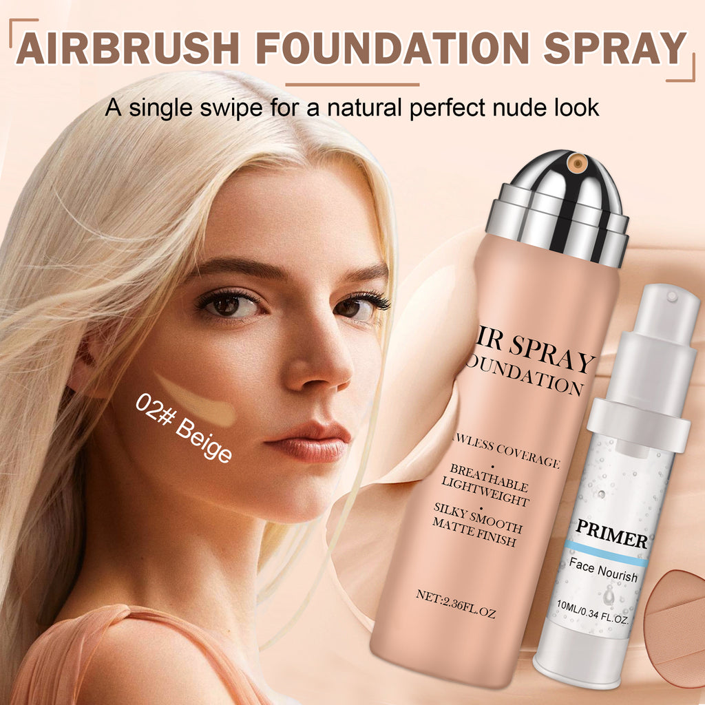 QIUFSSE AirBrush Spray Foundation Makeup
