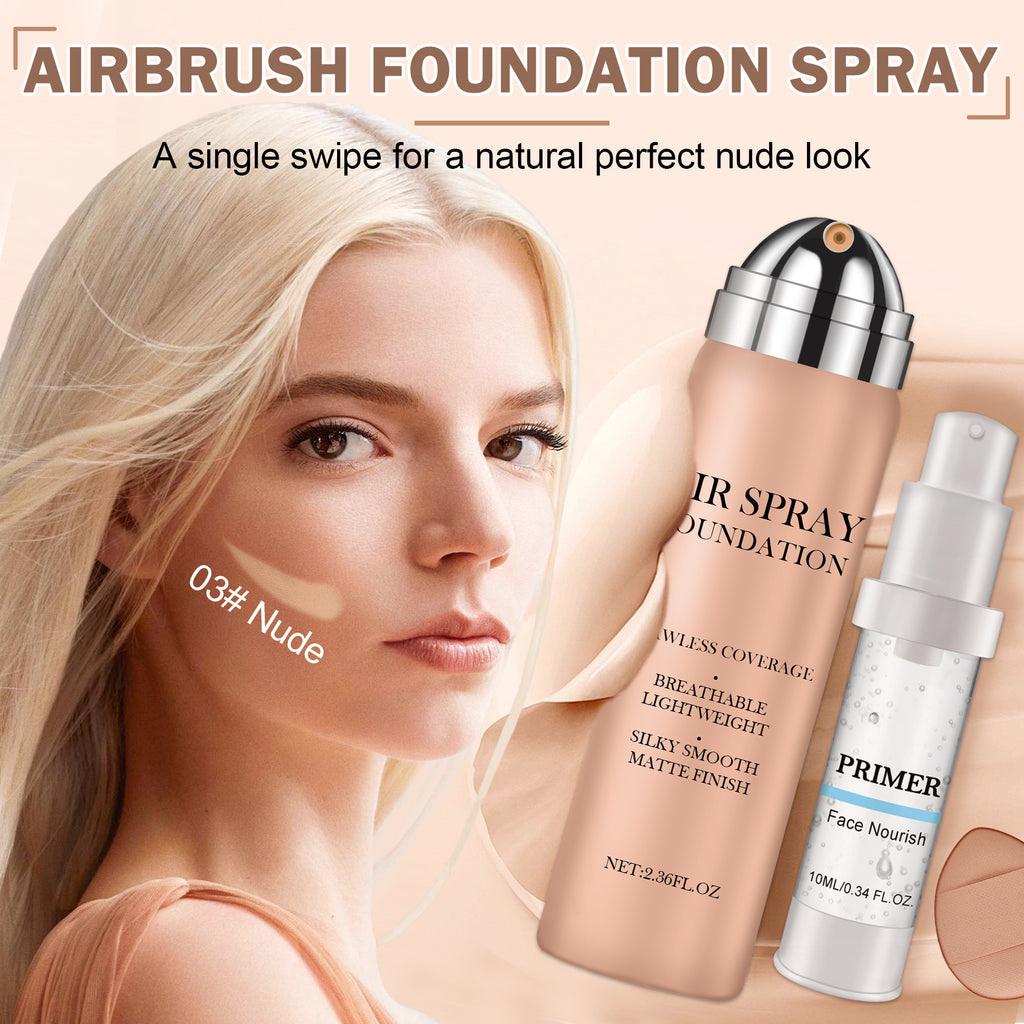 QIUFSSE AirBrush Spray Foundation Makeup