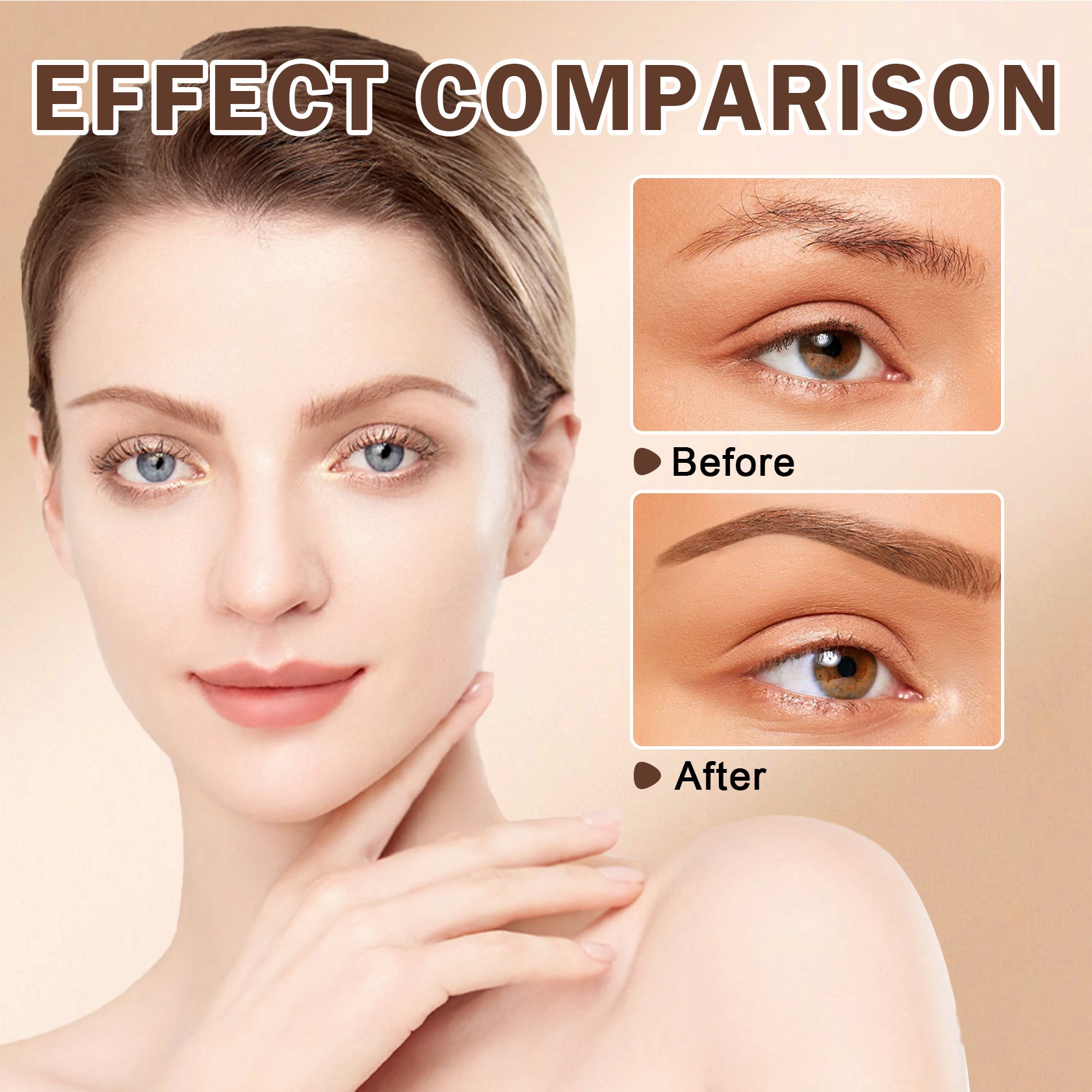 QIUFSSE Eyebrow Stamp (Official) Simone Powder Seal