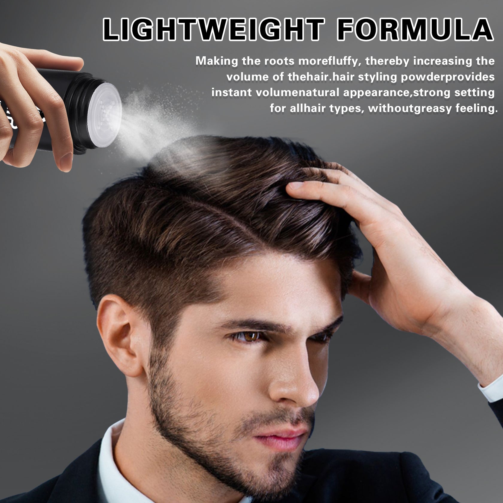 QIUFSSE 2PCS Hair Texture Styling Powder