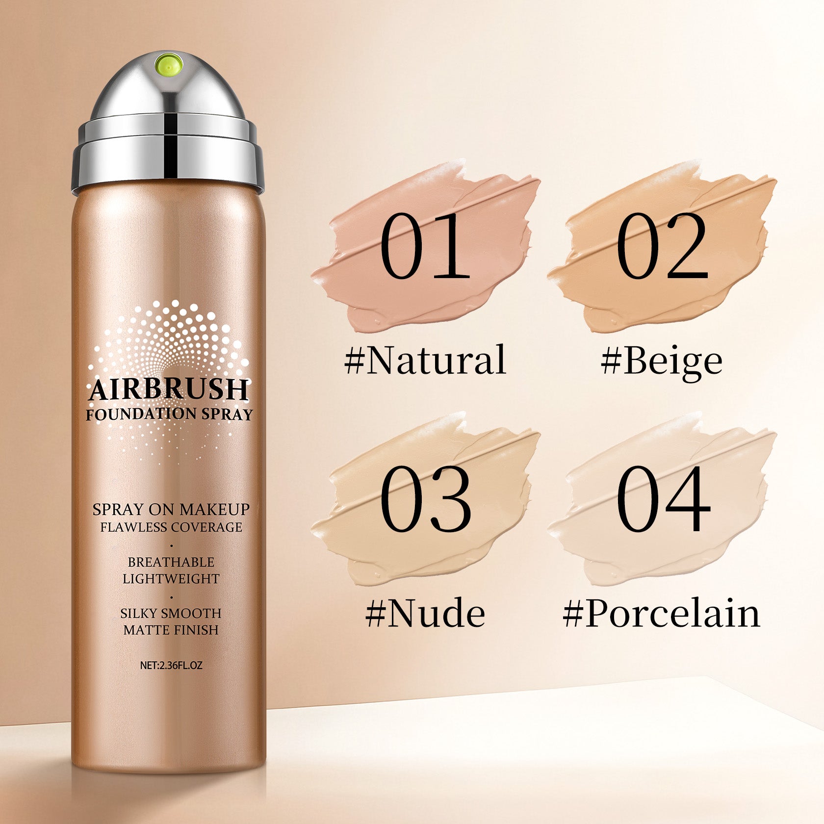 QIUFSSE Magic Minerals AirBrush Foundation