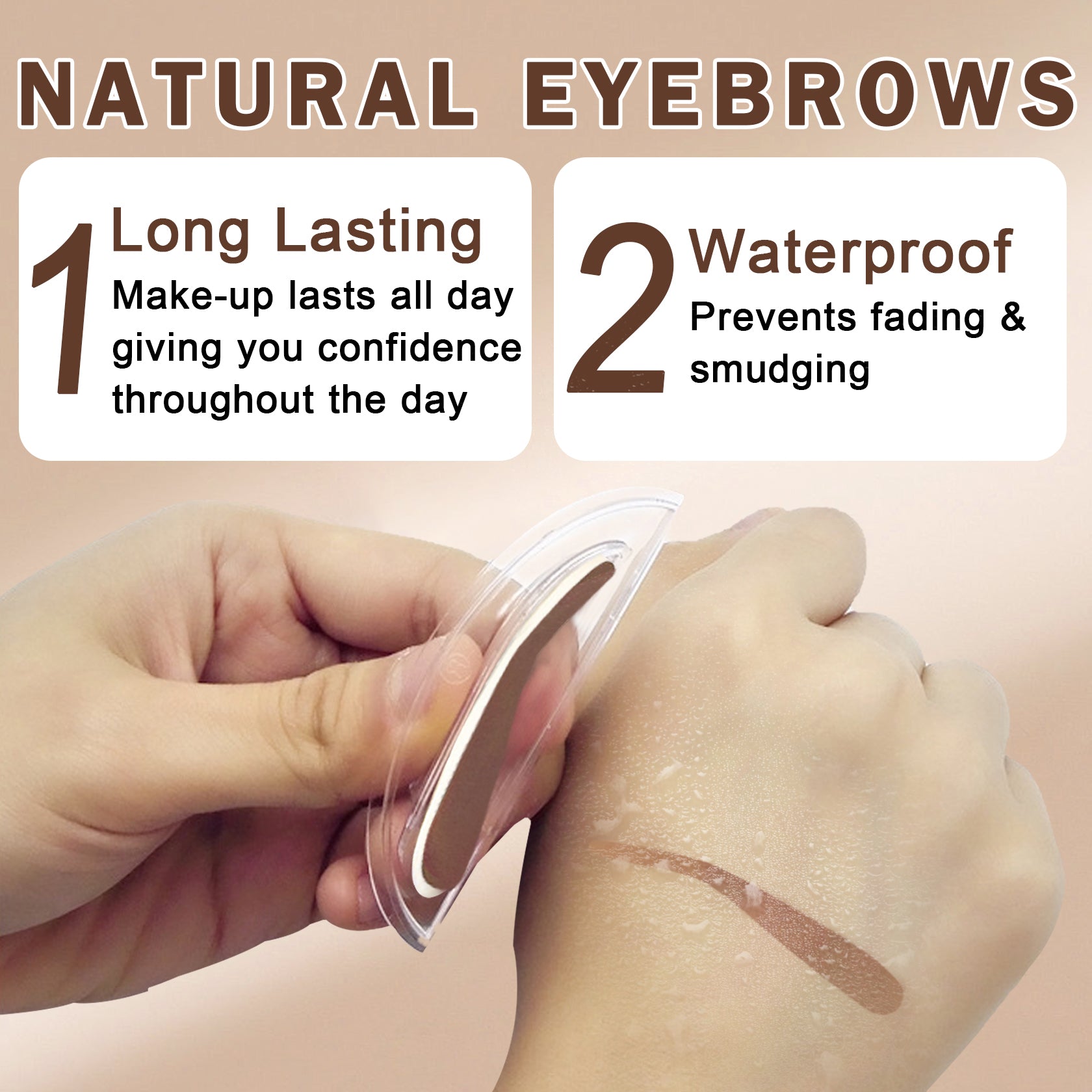 QIUFSSE Eyebrow Stamp (Official) Simone Powder Seal