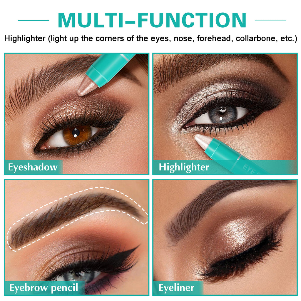 QIUFSSE 8Pcs Eyeshadow Stick
