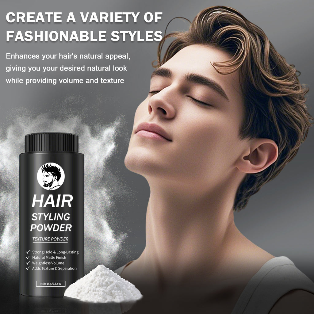 QIUFSSE 2PCS Hair Texture Styling Powder